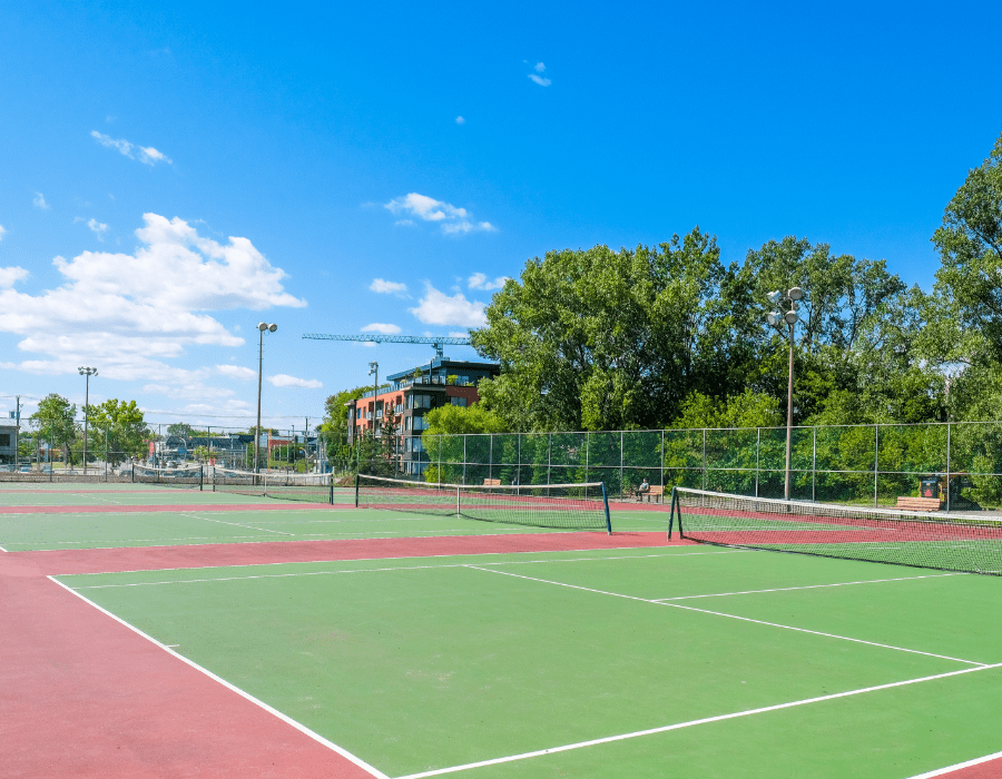 Orly neighbourhood tennis courts